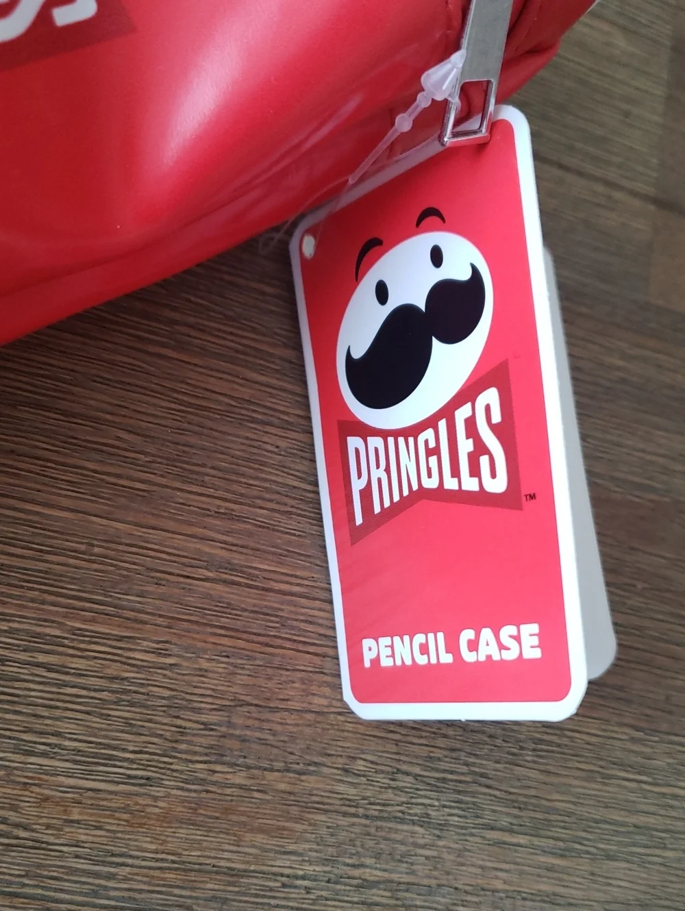 Pringle Original Red Can-Shaped Pencil Case